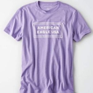 NEW American Eagle Purple Tshirt XXL 2X
